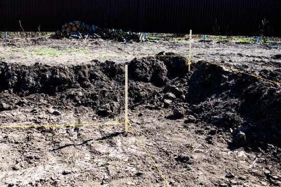 Start with Laying Out the Trench